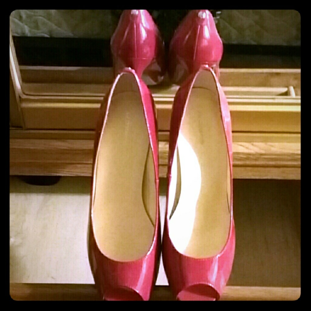 Red high heels